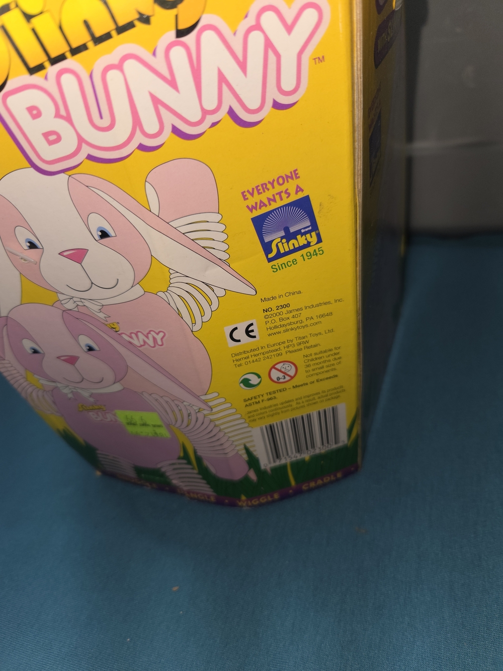 RARE 2000 Slinky Bunny Rabbit - Picture 7 of 7